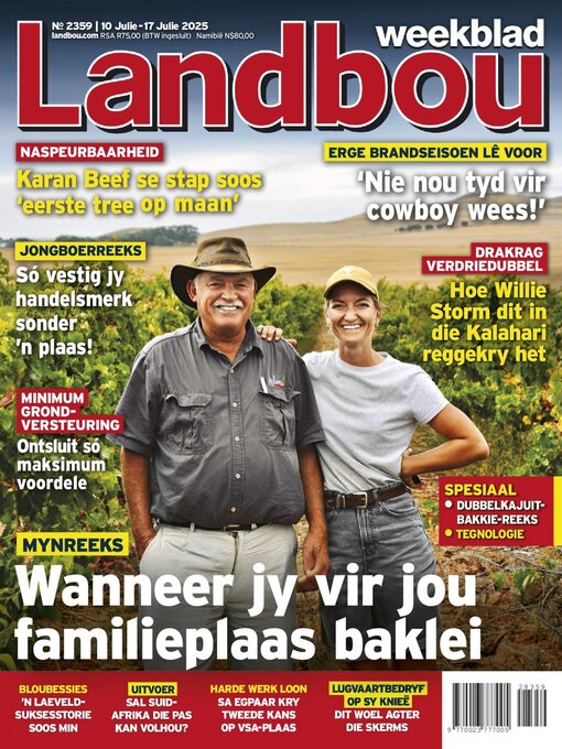 Title details for Landbouweekblad by Media 24 Ltd - Available